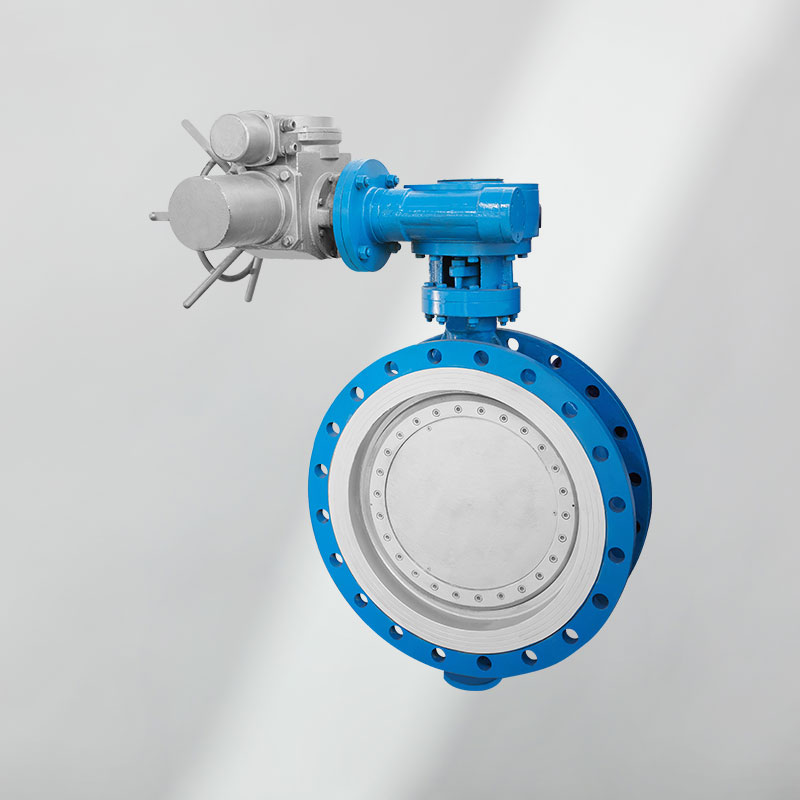 三偏心法蘭蝶閥(電動)