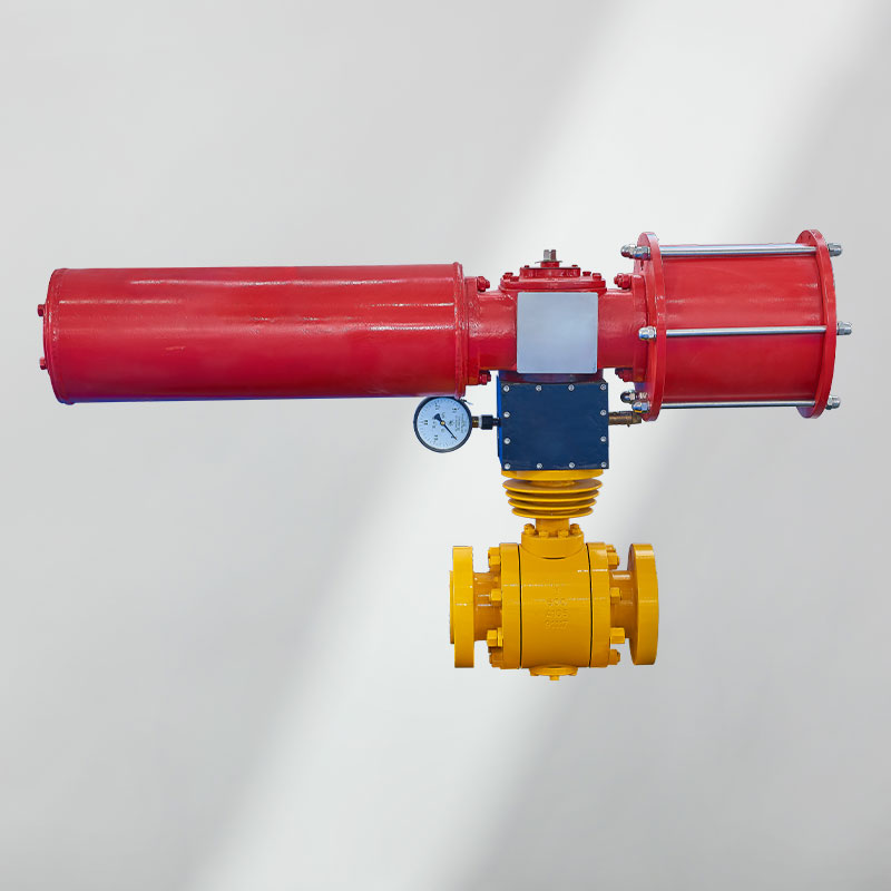 固定式鍛鋼球閥（氣動）
